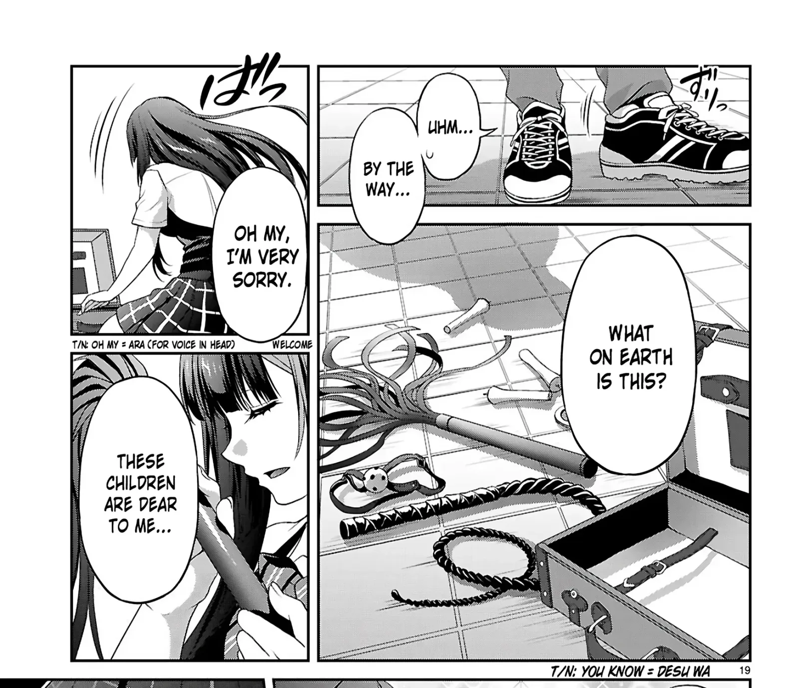 Pain Sensing Detective Natsume Tsutenji Chapter 1.1 page 44