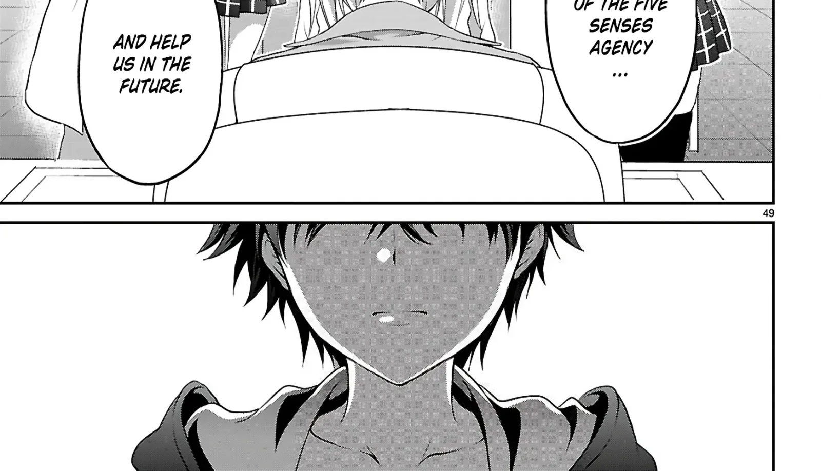 Pain Sensing Detective Natsume Tsutenji Chapter 1.1 page 105
