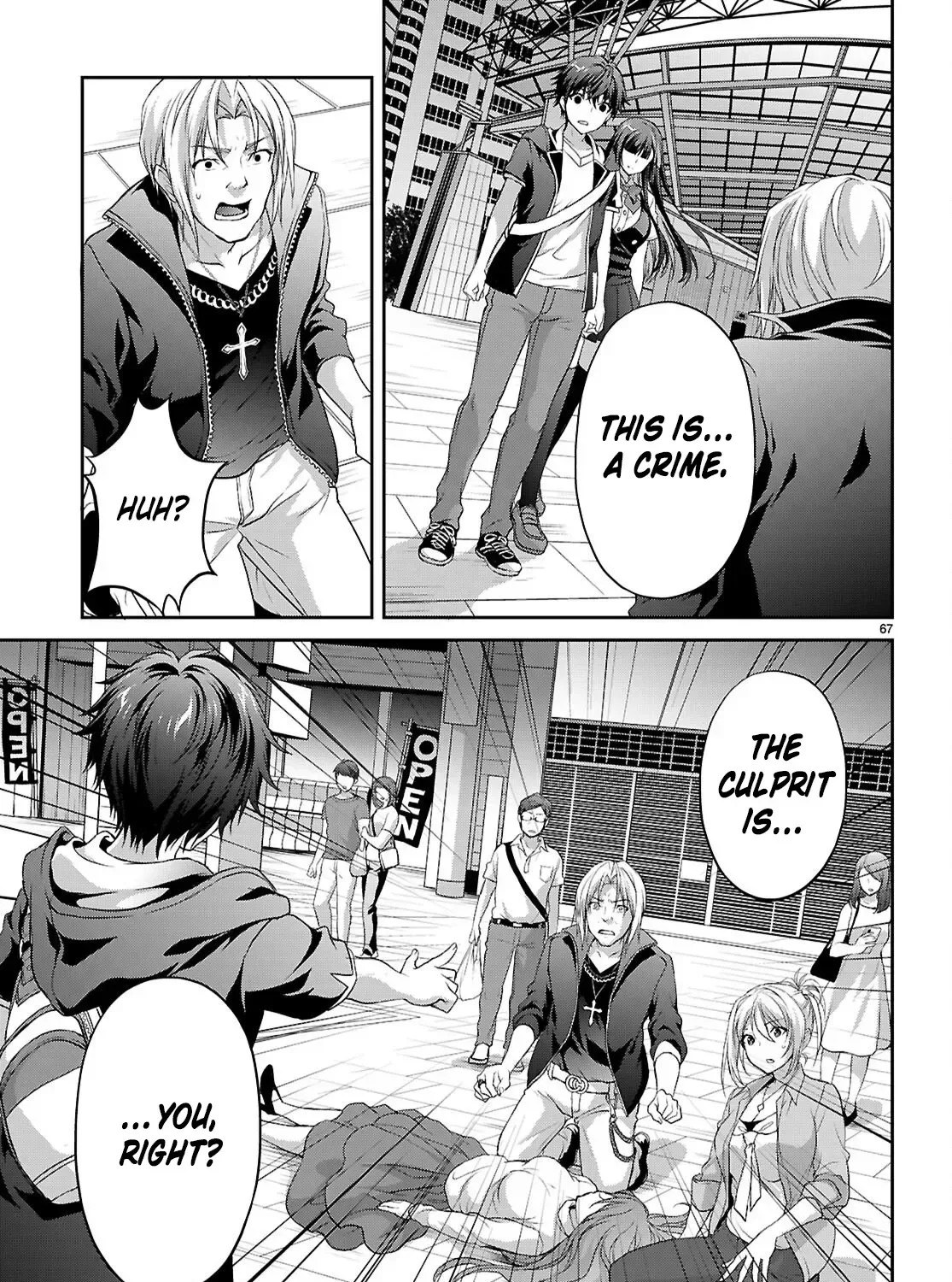 Pain Sensing Detective Natsume Tsutenji Chapter 1.2 page 21