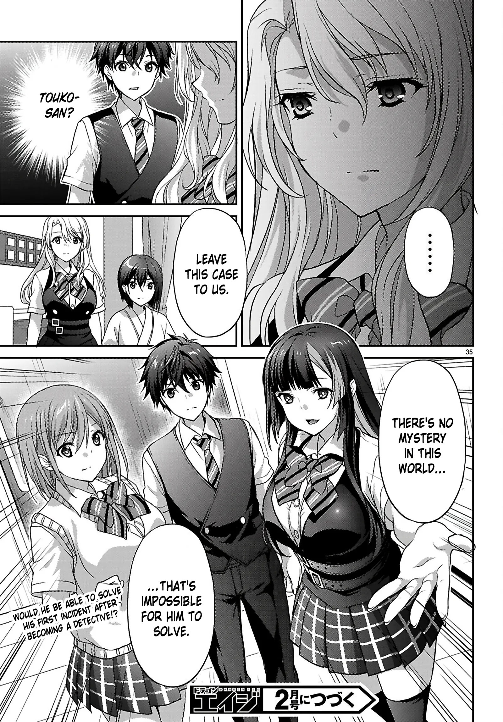 Pain Sensing Detective Natsume Tsutenji Chapter 3 page 36