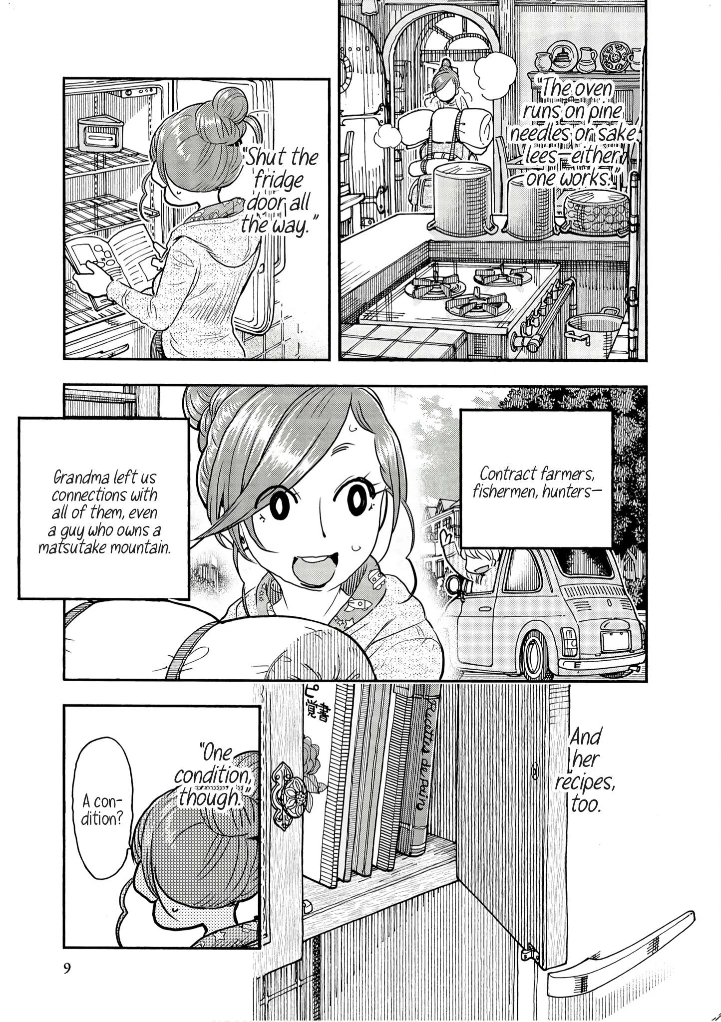 Pan ga Nakereba Yakeba Ii Chapter 1 page 10