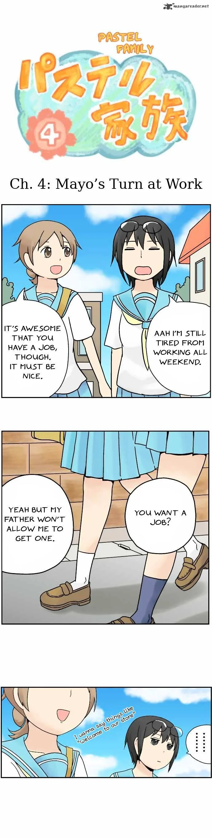 Pastel Family Chapter 4 page 1
