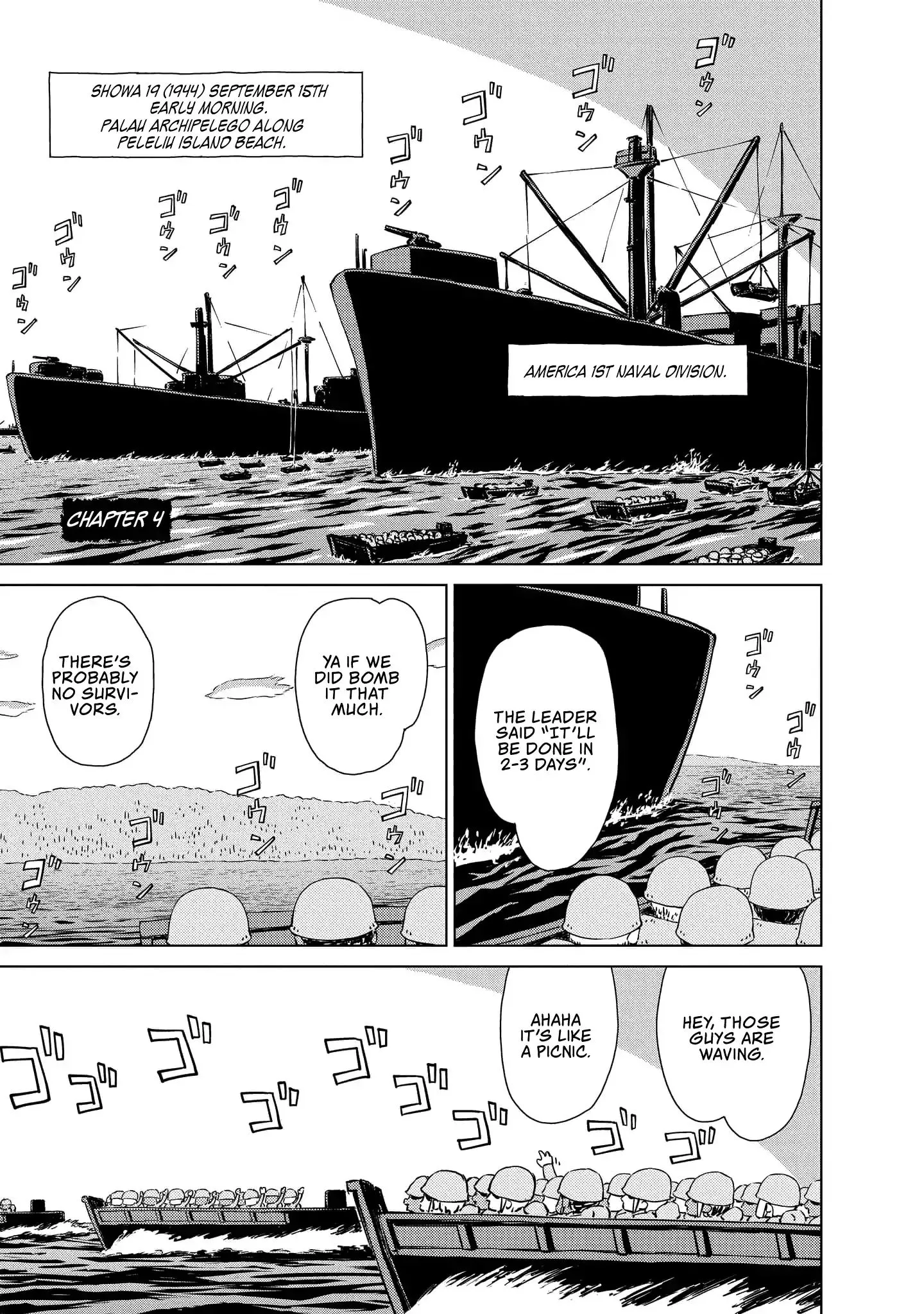 Peleliu: Guernica of Paradise Chapter 4 page 1
