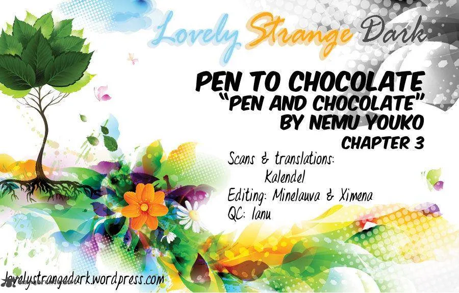 Pen to Chocolate Chapter 3 page 1