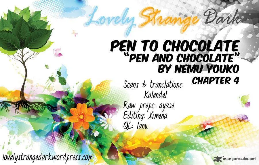 Pen to Chocolate Chapter 4 page 1