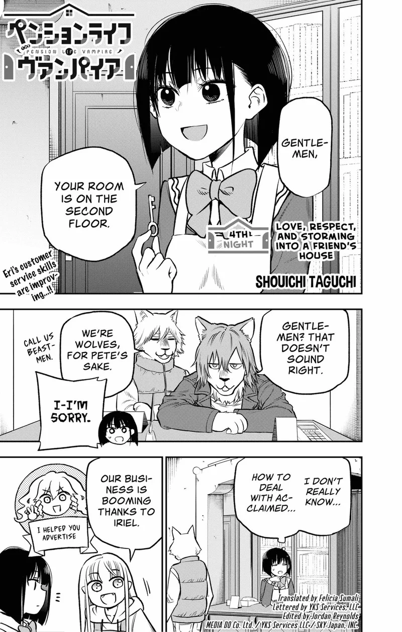 Pension Life Vampire Chapter 4 page 1