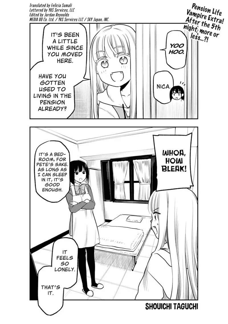 Pension Life Vampire Chapter 8.5 page 1