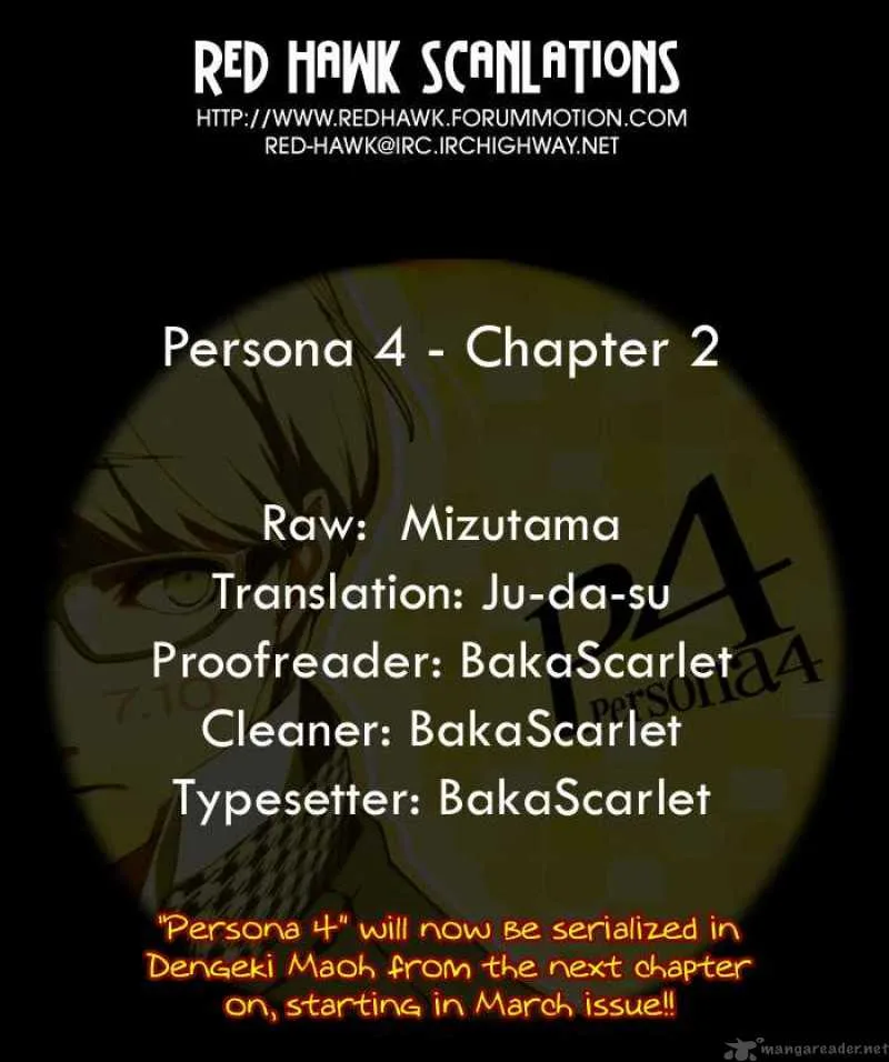 Persona 4 Chapter 2 page 40