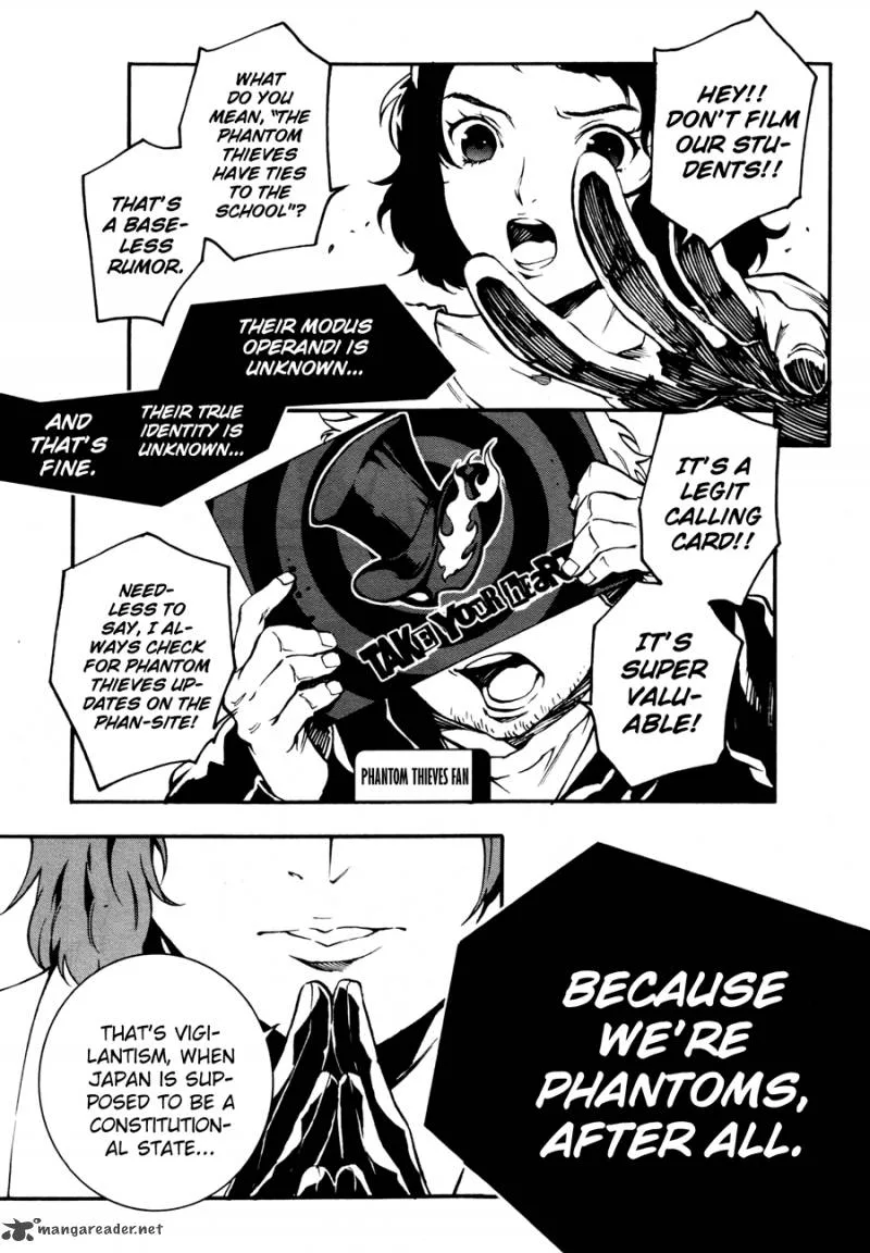 Persona 5 Mementos Mission Chapter 1 page 4