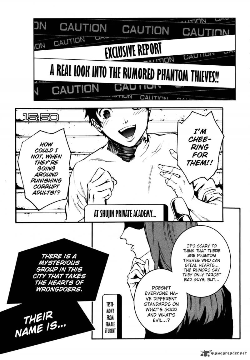 Persona 5 Mementos Mission Chapter 1 page 2
