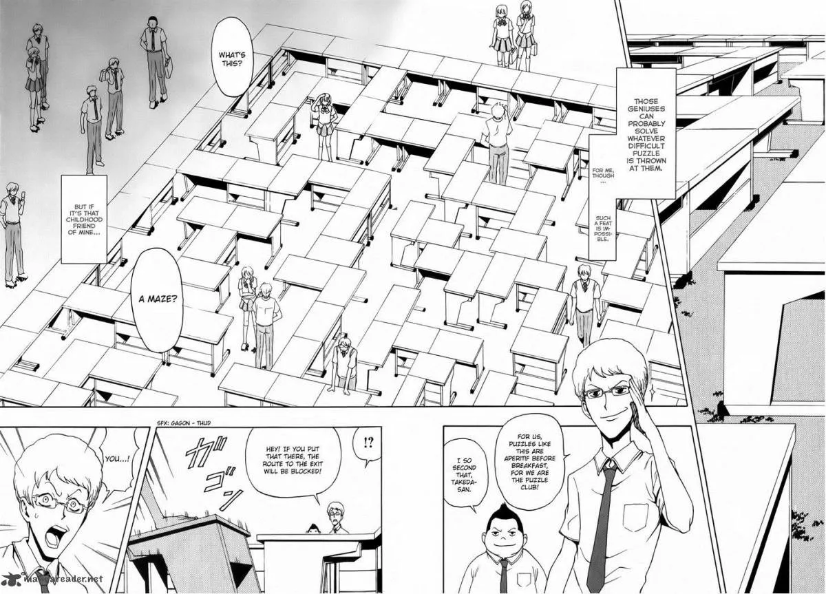 Phi Brain - Kami no Puzzle Chapter 1 page 9