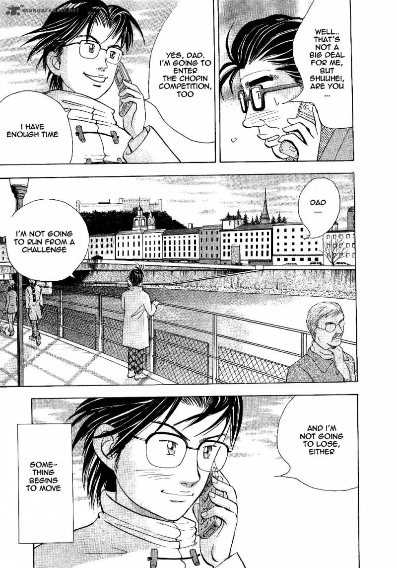 Piano no Mori Chapter 100 page 17