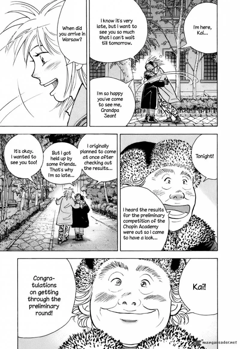 Piano no Mori Chapter 107 page 19