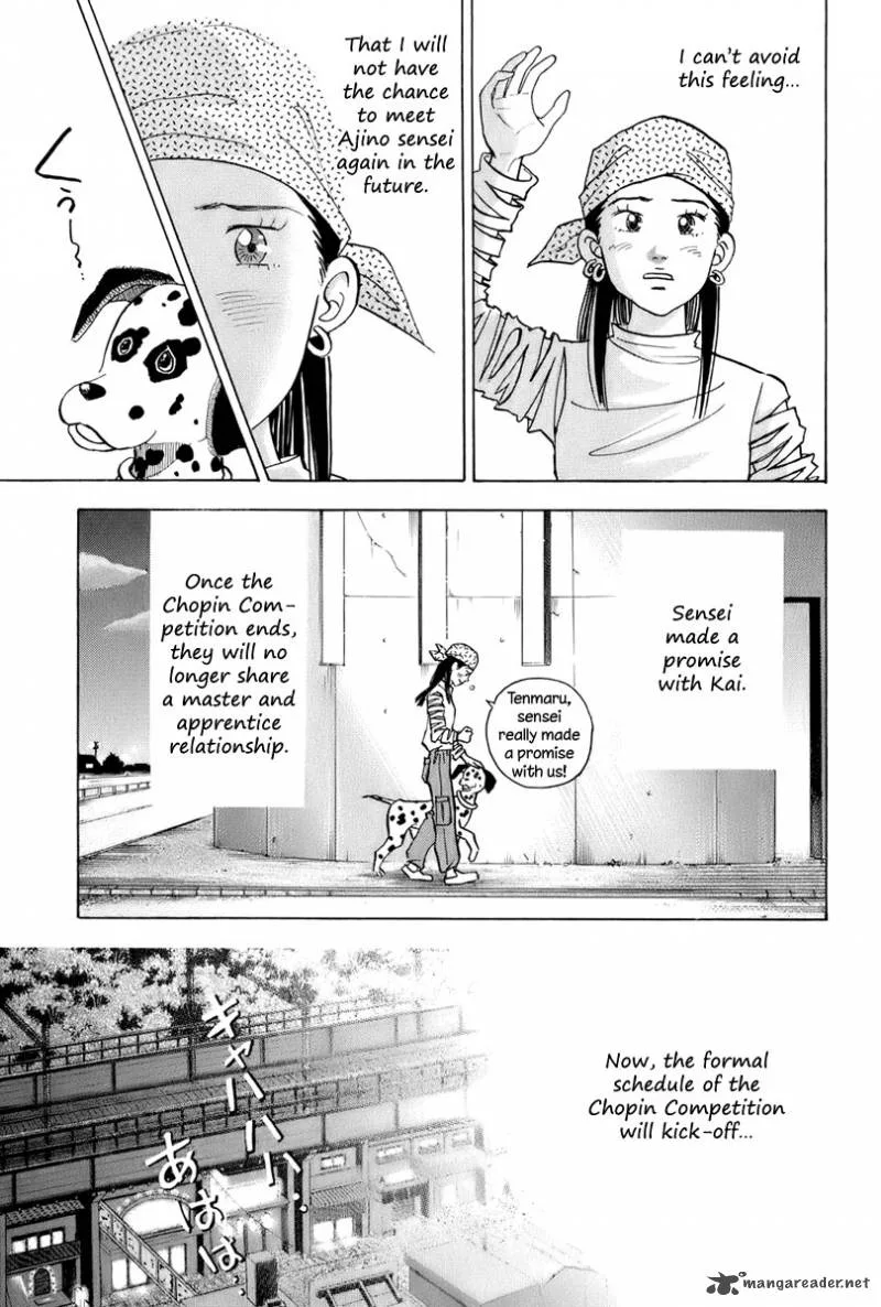 Piano no Mori Chapter 109 page 15