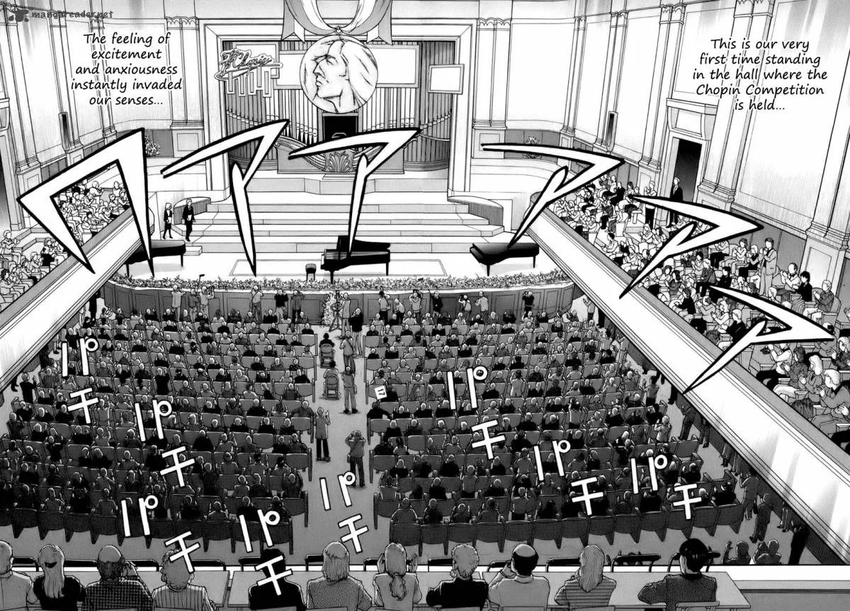 Piano no Mori Chapter 111 page 17