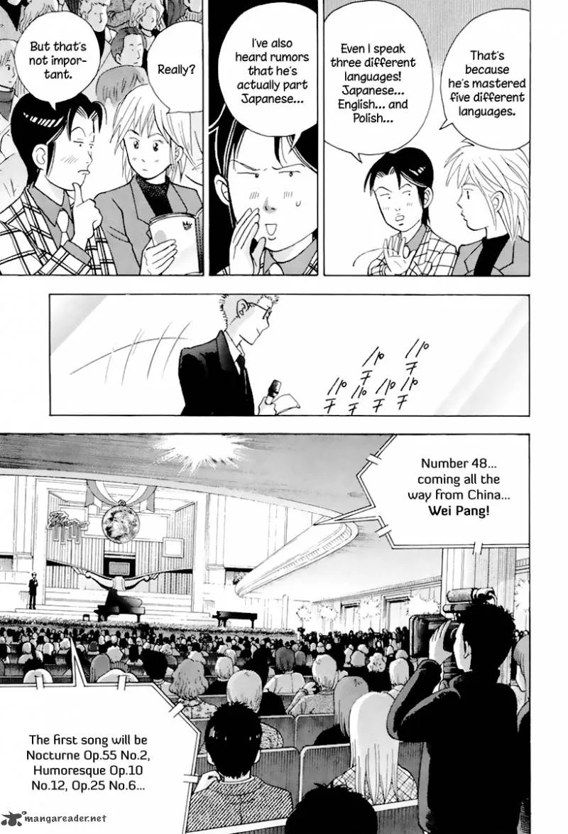Piano no Mori Chapter 114 page 14