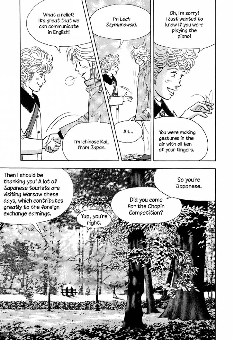 Piano no Mori Chapter 117 page 16
