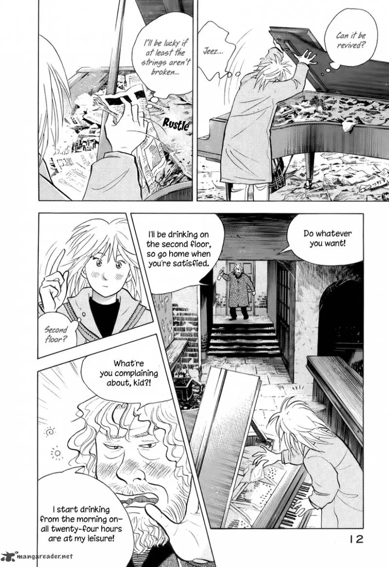 Piano no Mori Chapter 119 page 15