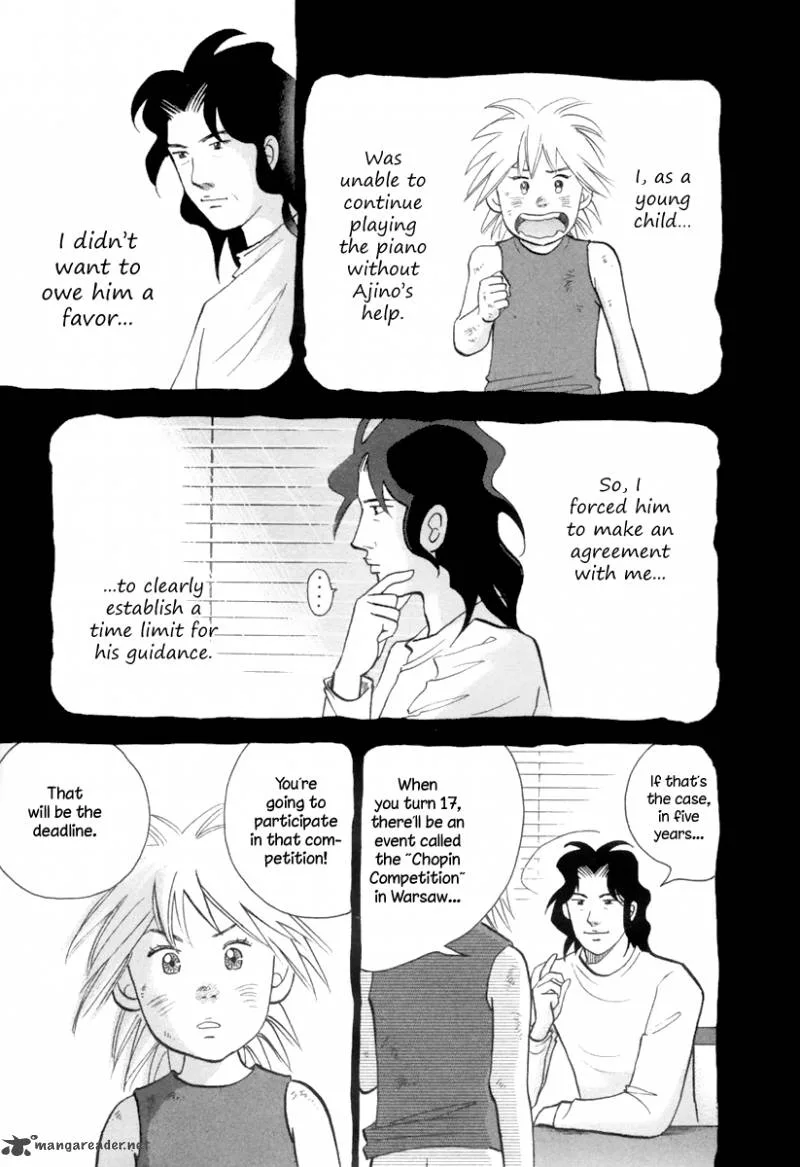 Piano no Mori Chapter 121 page 12