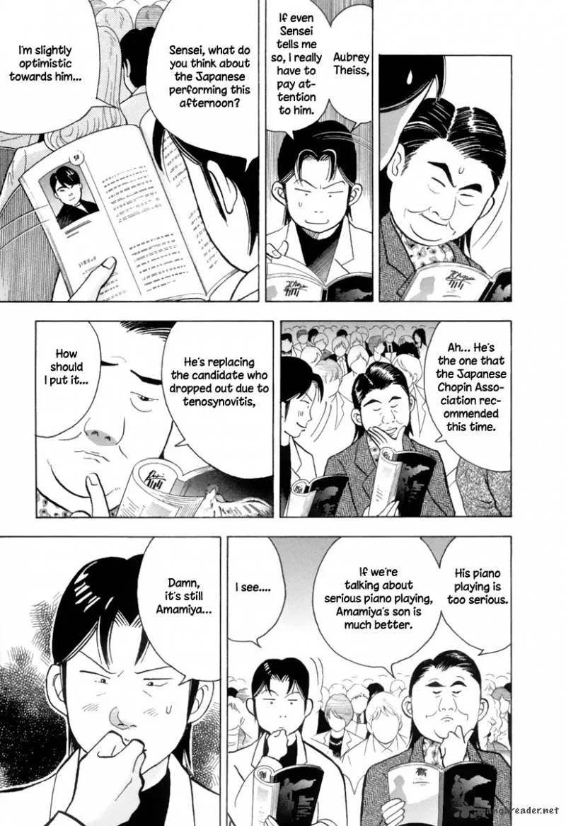 Piano no Mori Chapter 122 page 14
