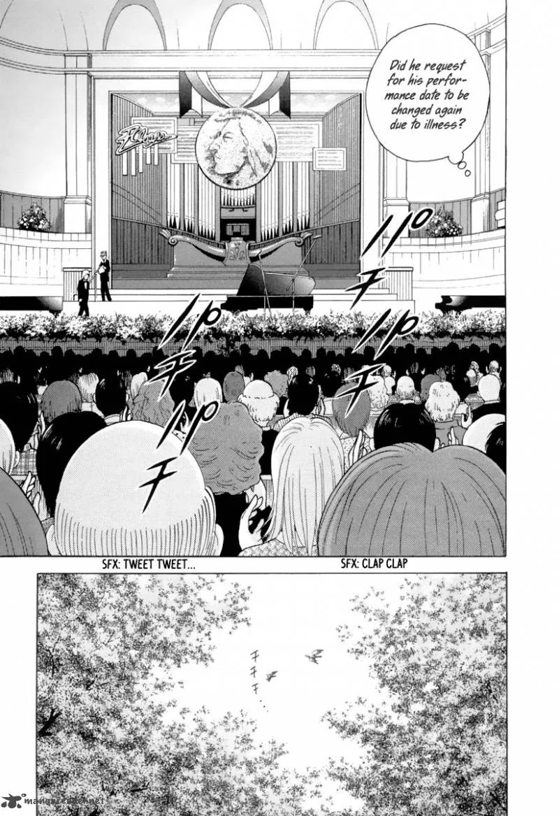 Piano no Mori Chapter 122 page 8