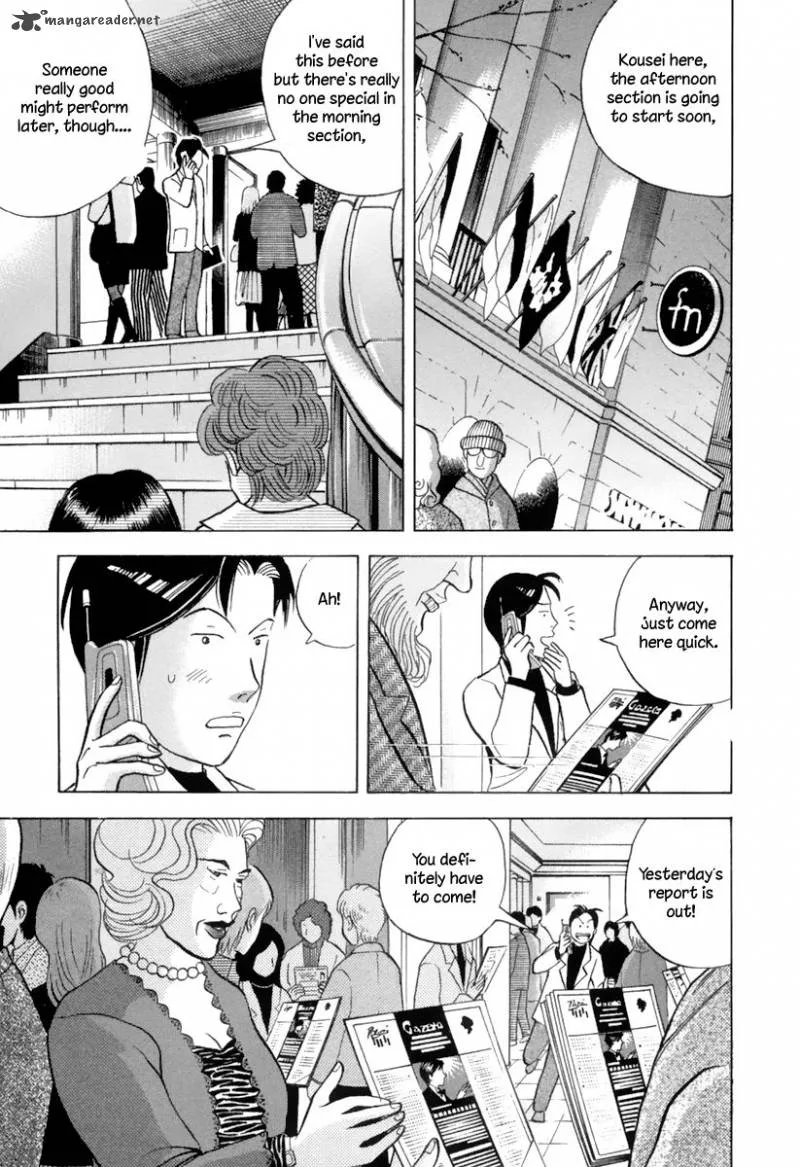 Piano no Mori Chapter 122 page 10
