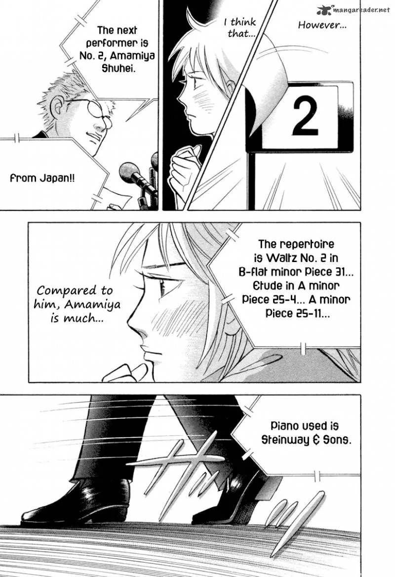 Piano no Mori Chapter 124 page 22