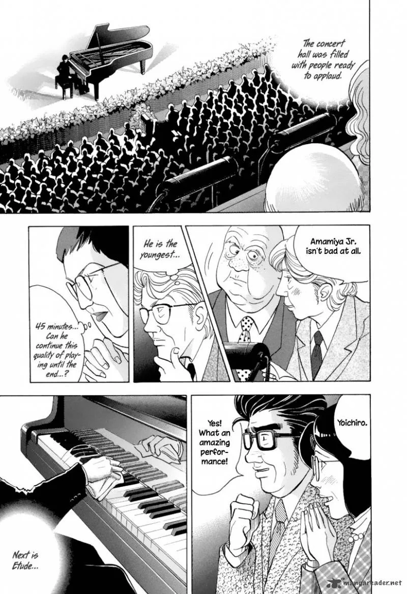 Piano no Mori Chapter 125 page 15