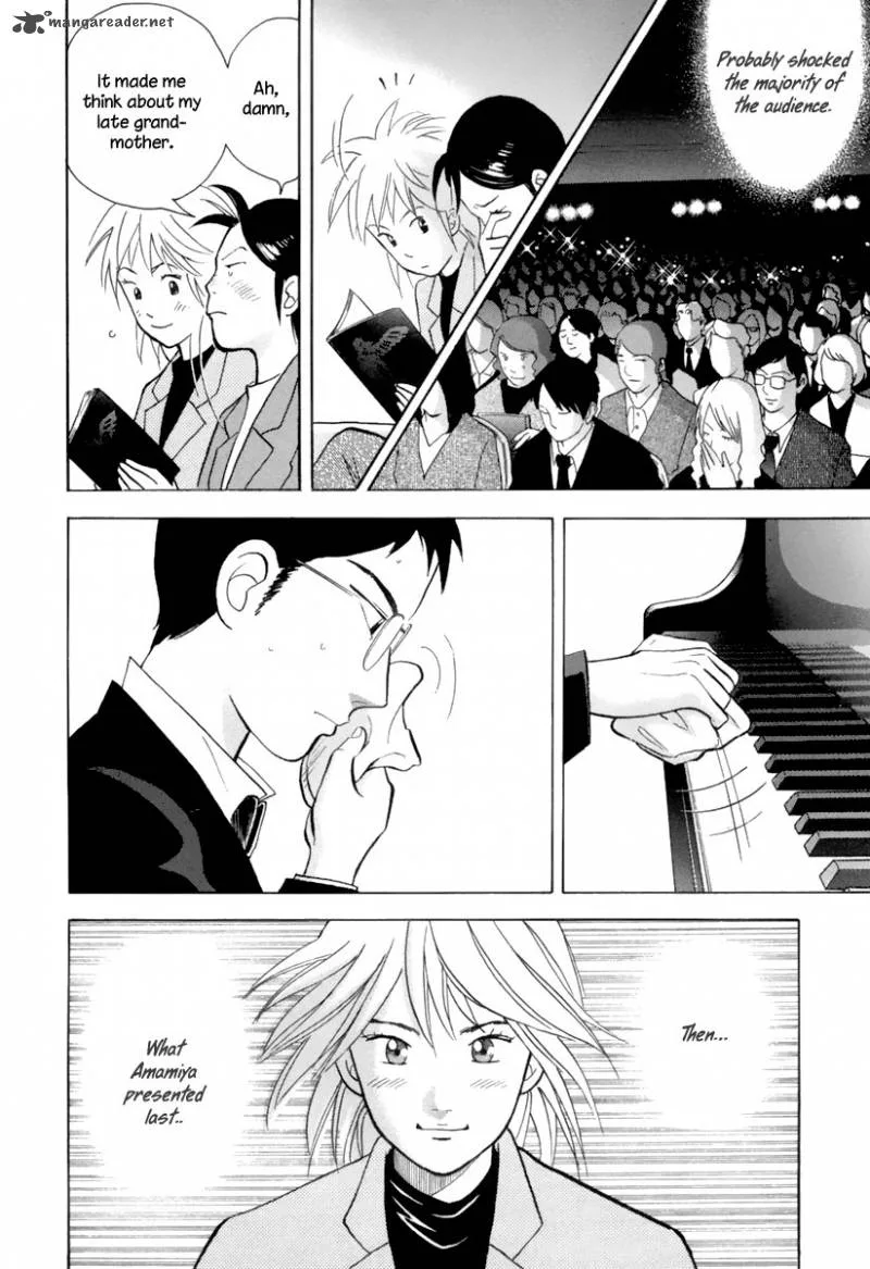 Piano no Mori Chapter 126 page 17