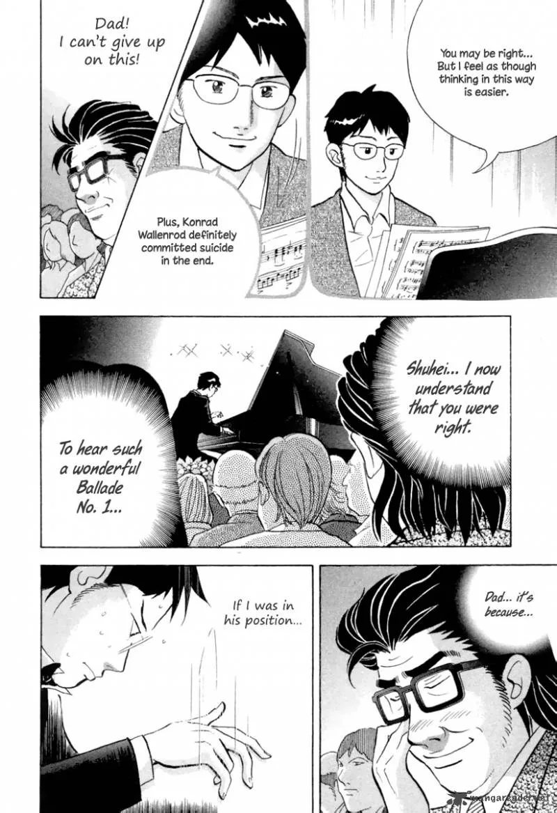Piano no Mori Chapter 126 page 23