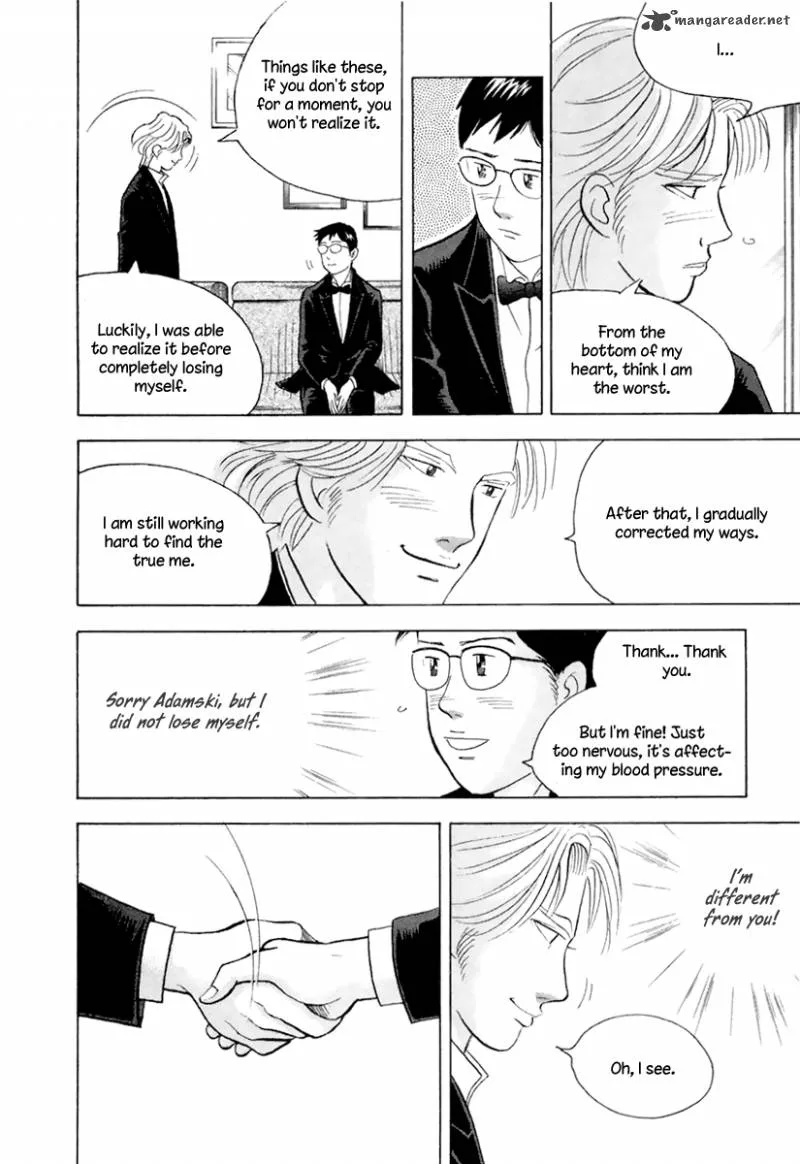 Piano no Mori Chapter 128 page 21