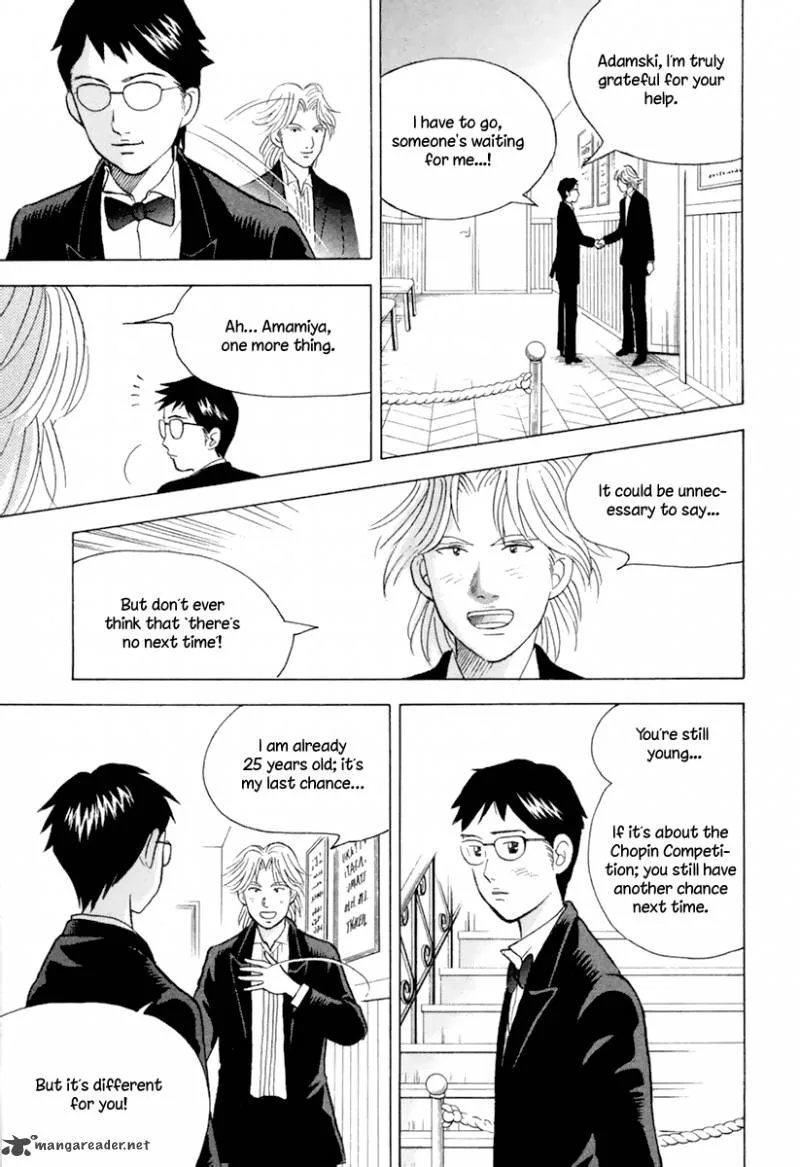 Piano no Mori Chapter 128 page 22