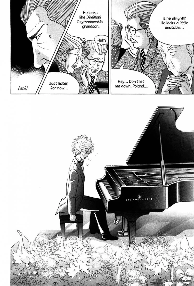 Piano no Mori Chapter 133 page 14