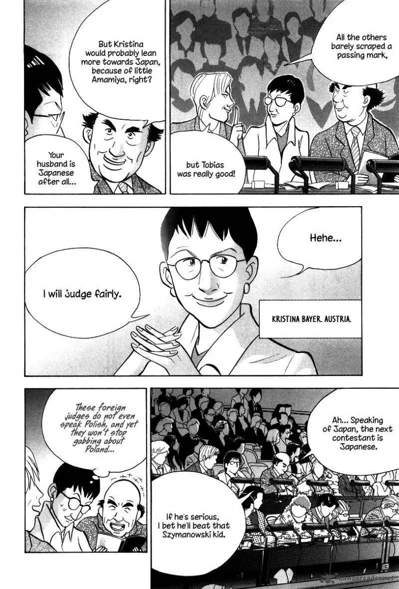 Piano no Mori Chapter 135 page 10
