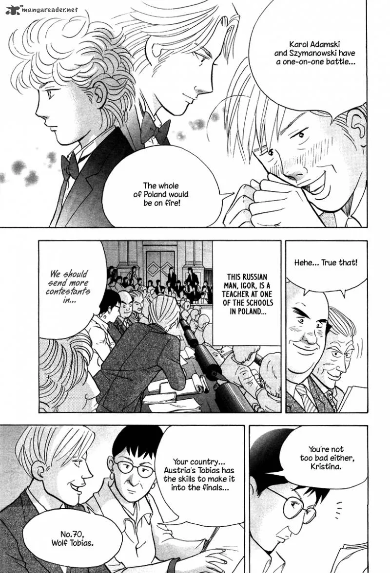 Piano no Mori Chapter 135 page 9