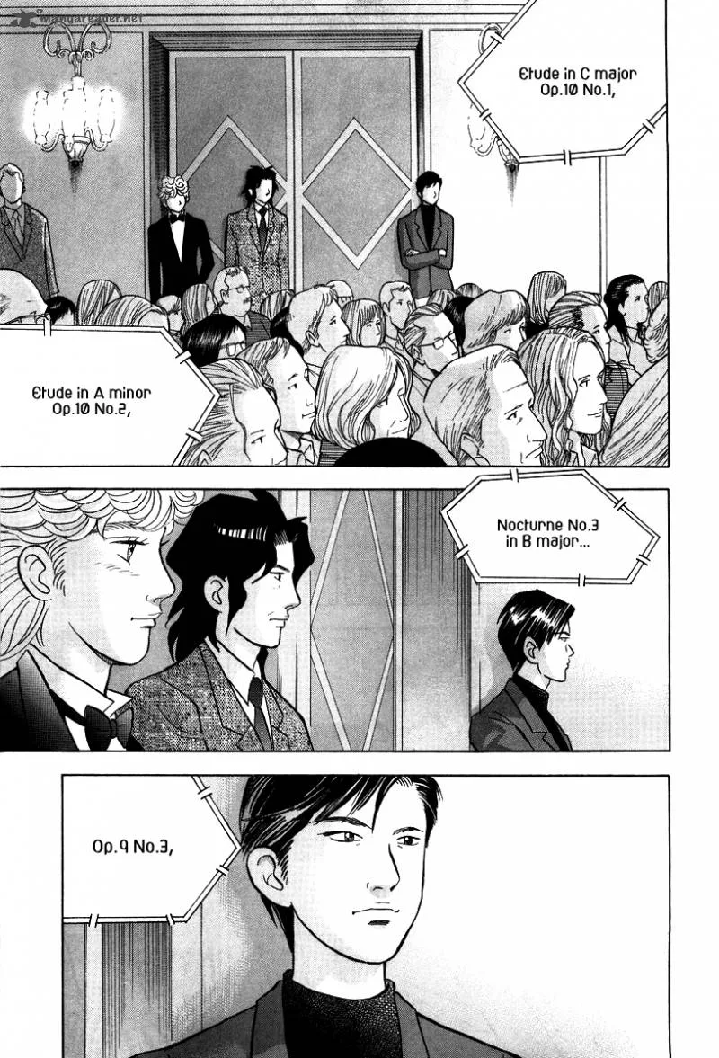 Piano no Mori Chapter 135 page 19
