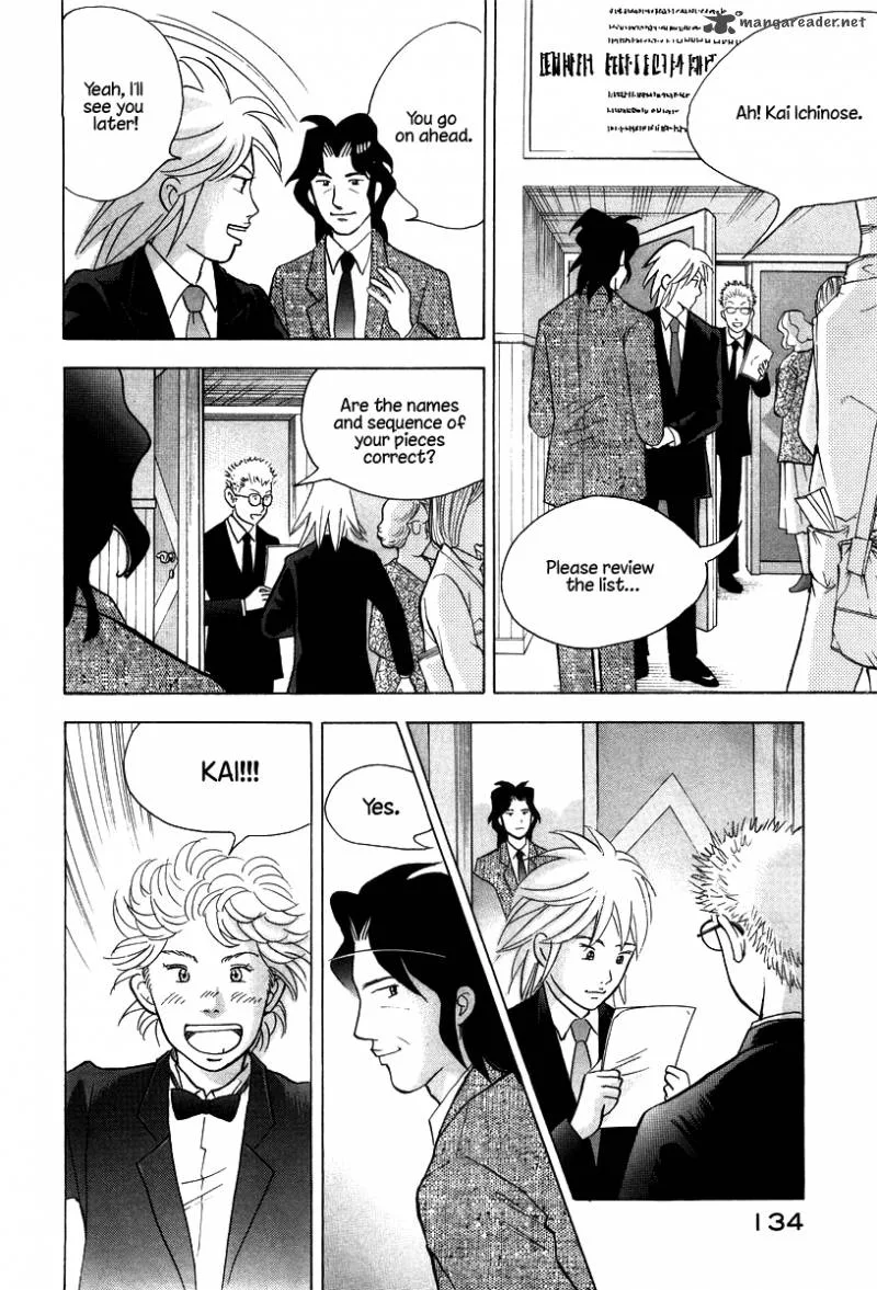 Piano no Mori Chapter 135 page 14