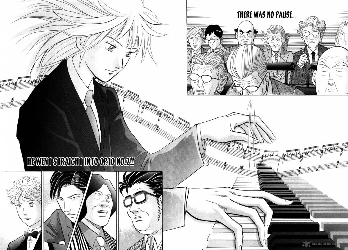 Piano no Mori Chapter 136 page 19