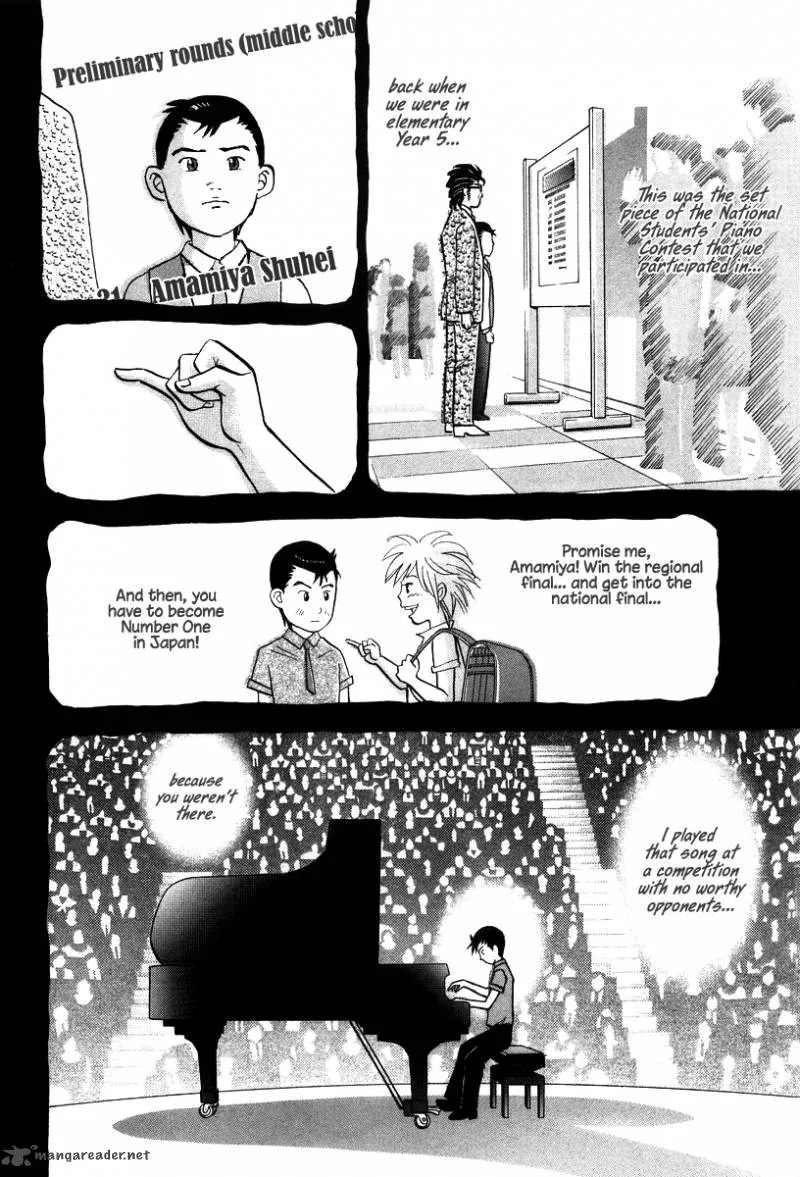 Piano no Mori Chapter 137 page 17