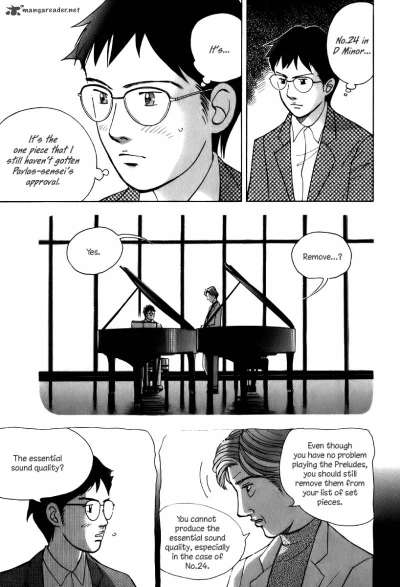 Piano no Mori Chapter 142 page 4