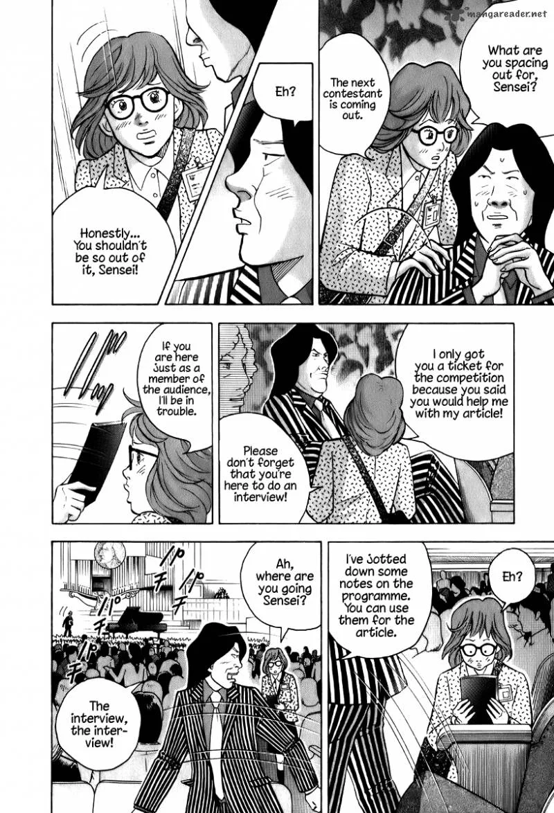 Piano no Mori Chapter 143 page 21