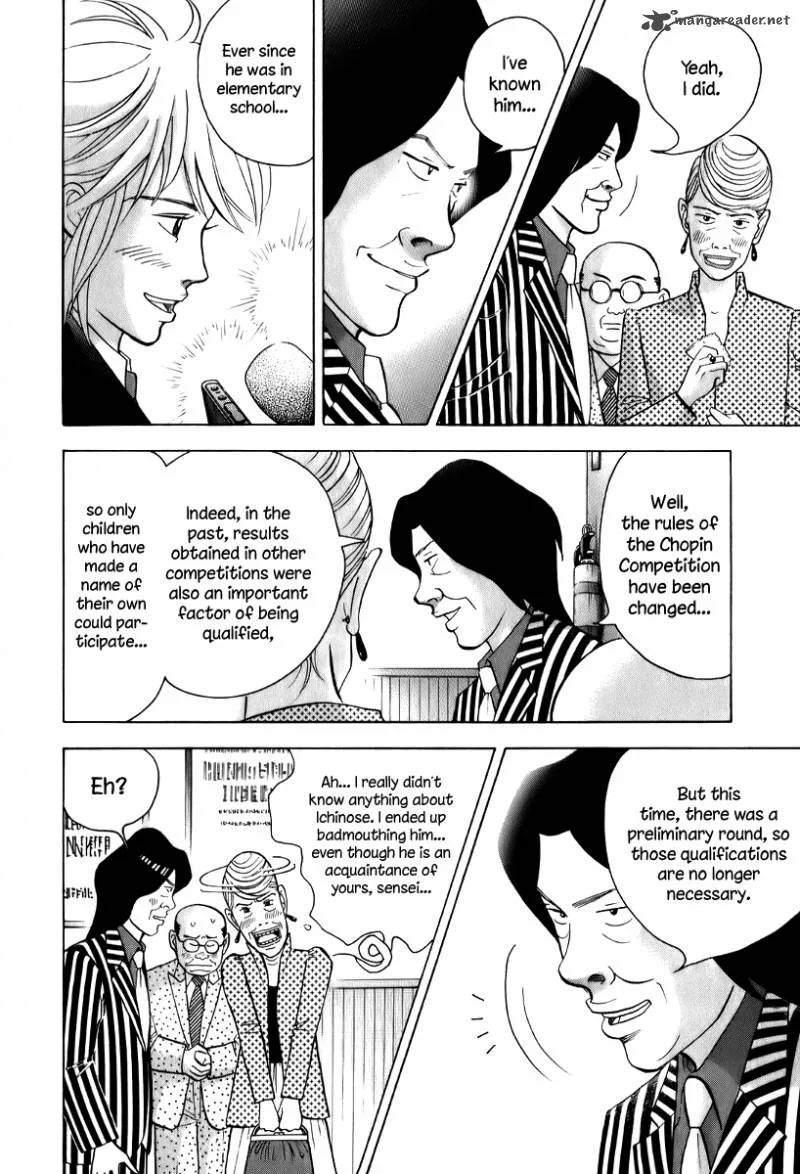 Piano no Mori Chapter 144 page 11