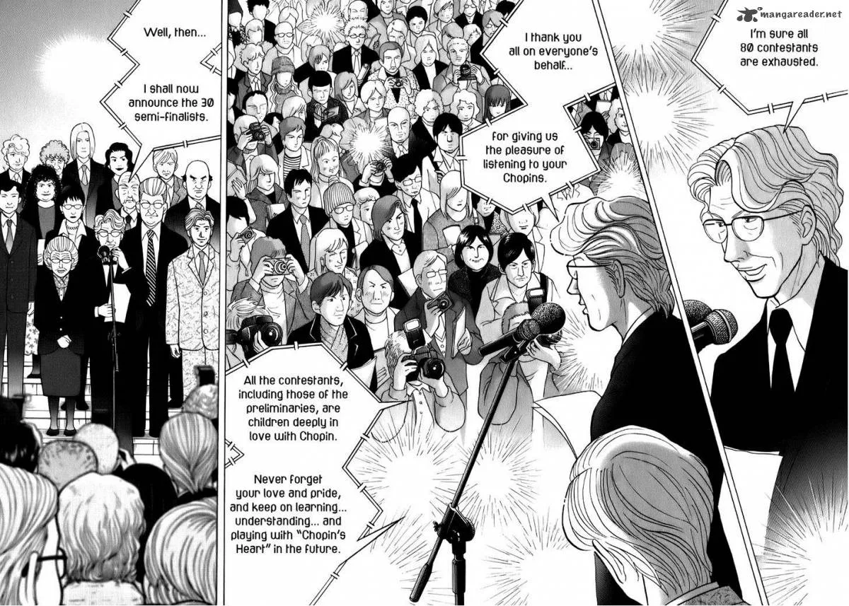 Piano no Mori Chapter 146 page 15