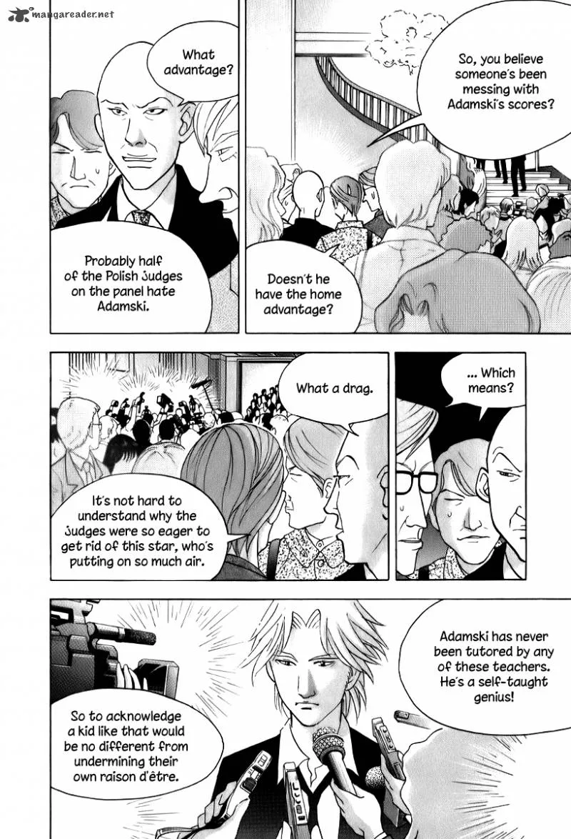 Piano no Mori Chapter 147 page 17