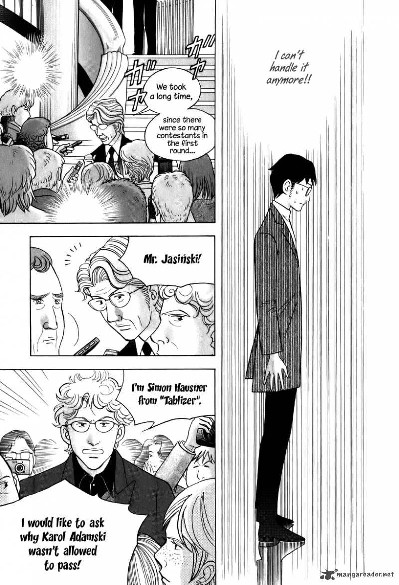 Piano no Mori Chapter 147 page 14