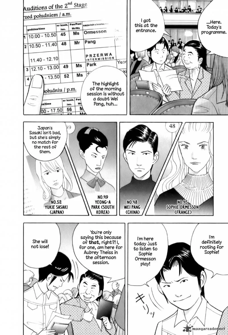 Piano no Mori Chapter 152 page 14