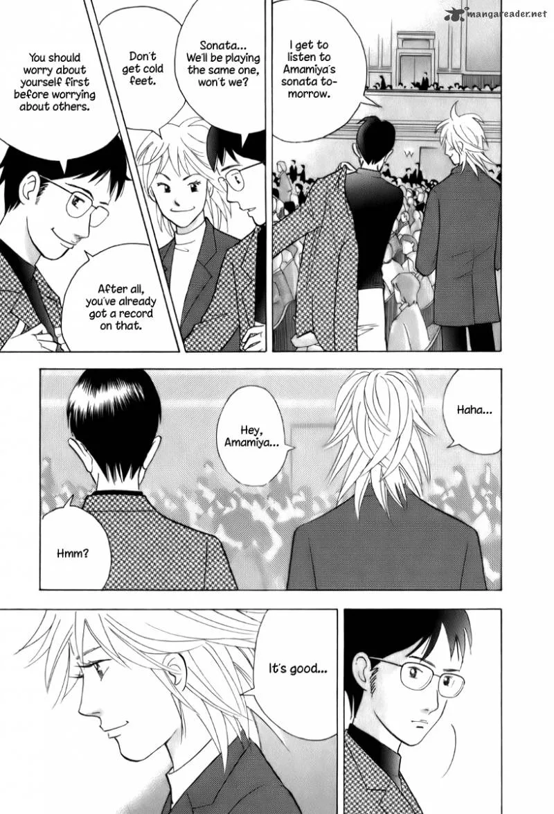 Piano no Mori Chapter 152 page 17