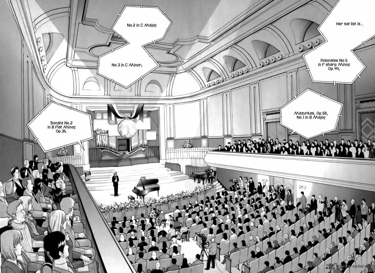 Piano no Mori Chapter 152 page 19