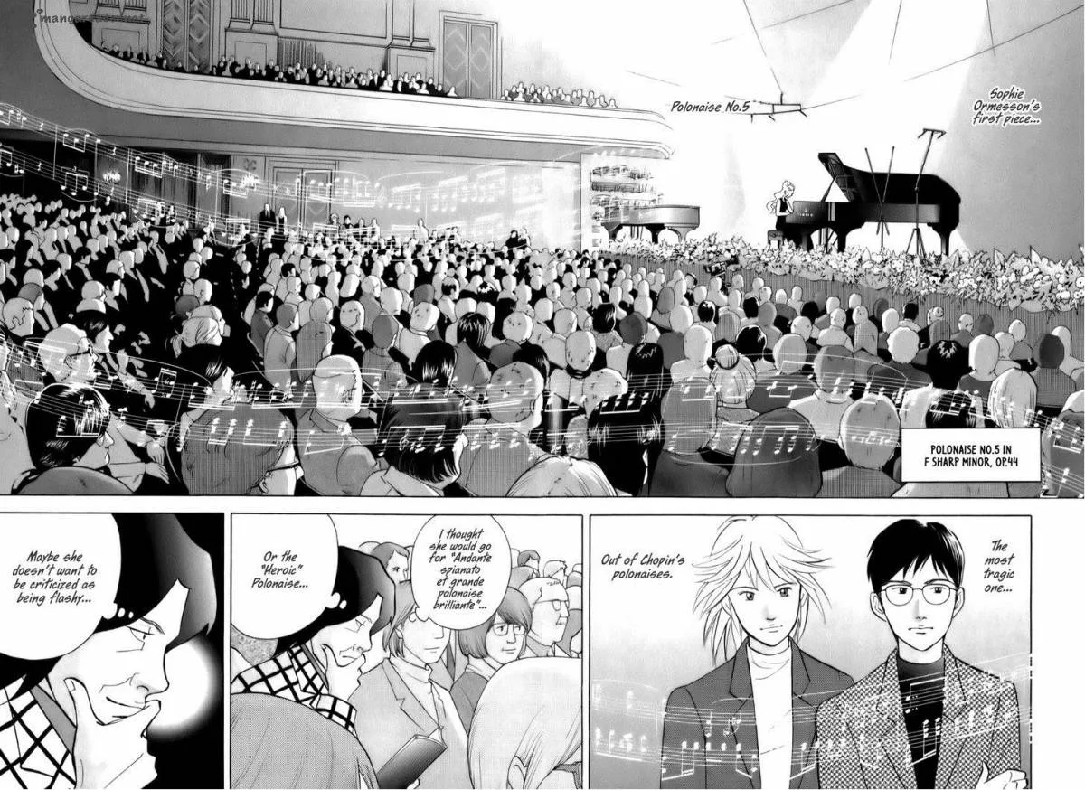 Piano no Mori Chapter 153 page 3