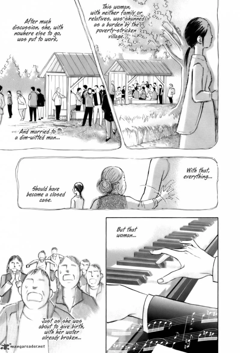 Piano no Mori Chapter 154 page 15
